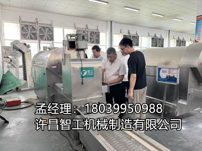 《客戶試機(jī)炒制薏米仁，品質(zhì)見證新起點(diǎn)》